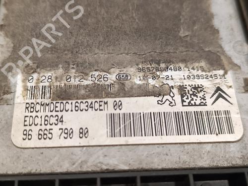 Engine control unit (ECU) PEUGEOT 206+ (2L_, 2M_)  | BP16562058M57 