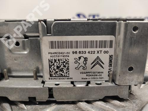 Radio PEUGEOT 207 (WA_, WC_) 1.6 HDi | BP9642833E6 