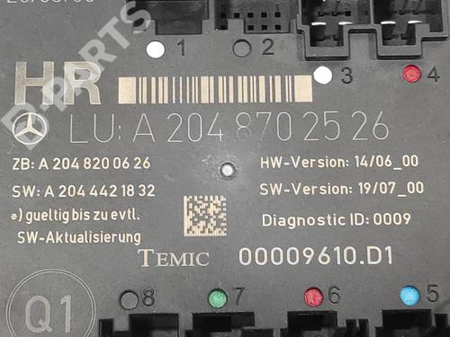 Electronic module MERCEDES-BENZ C-CLASS (W204)  | BP10030584M83 