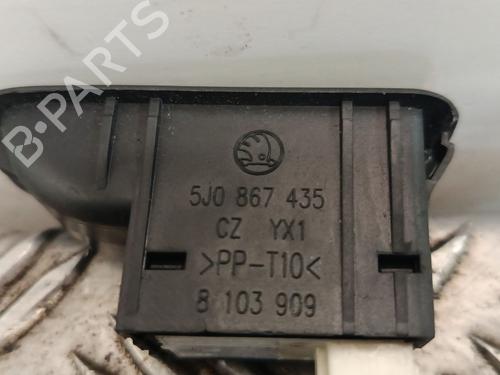 Right front window switch SKODA FABIA II (542) 1.2 12V | BP33796249I26 - Image 3
