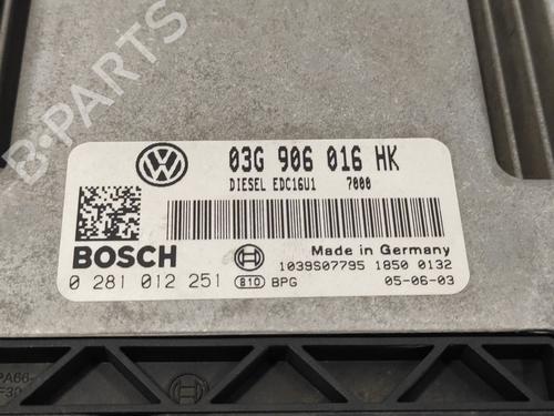 Engine control unit (ECU) VW TOURAN (1T1, 1T2) 2.0 TDI 16V | BP15287599M57 