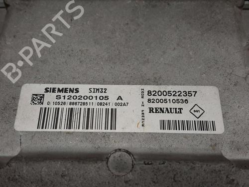 Engine control unit (ECU) RENAULT CLIO III (BR0/1, CR0/1)  | BP7642662M57 