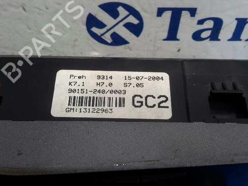 Commande Chauffage OPEL ASTRA H (A04) 1.7 CDTI (L48) | BP5589865I5 