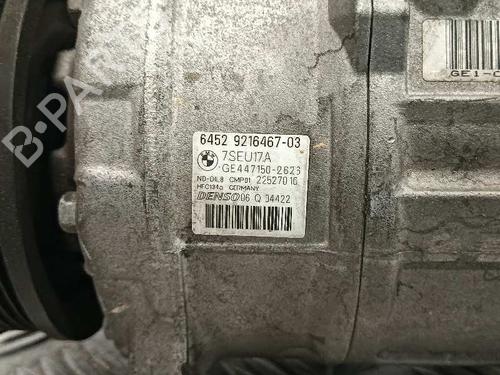 AC compressor BMW X3 (F25)  | BP24643017M34 