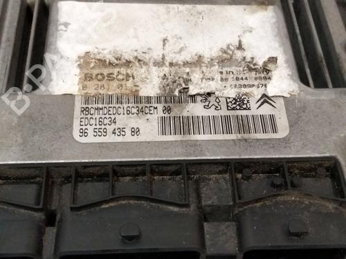 Engine control unit (ECU) CITROËN C4 I (LC_) 1.6 HDi | BP38564384M57 - Image 2