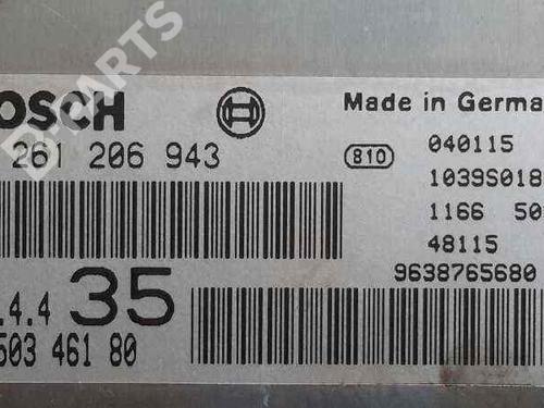 Engine control unit (ECU) PEUGEOT 307 (3A/C) 1.6 16V | BP3559515M57 