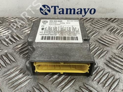 Kollisjonspute styreenhet VW GOLF VI (5K1) 2.0 GTi (210 hp) 30636290