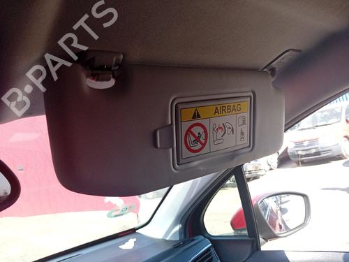 Used Right sun visor Right sun visor PEUGEOT 2008 I (CU_) 1.2 THP 130 / PureTech 130 (130 hp) 40298940 40298940