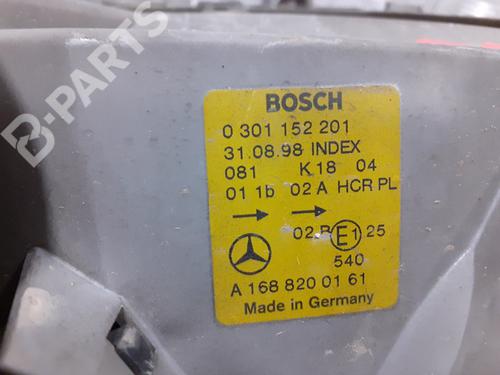 Left headlight MERCEDES-BENZ A-CLASS (W168)  | BP8884271C28 