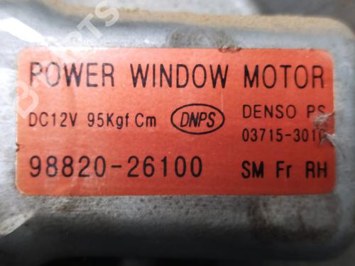 Front right window mechanism HYUNDAI SANTA FÉ I (SM)  | BP2807037C23 