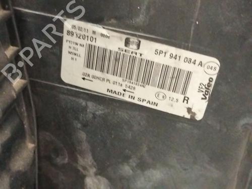 Right headlight SEAT LEON (1P1) 1.6 TDI | BP38440514C29 - Image 5