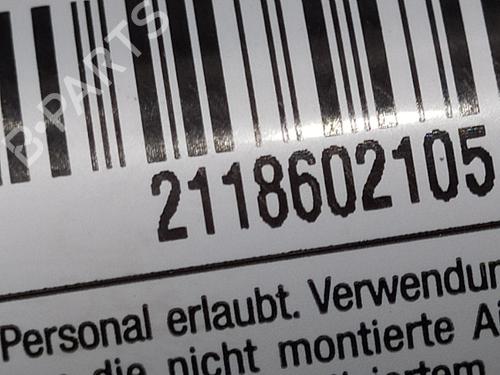 Left curtain airbag MERCEDES-BENZ E-CLASS (W211) E 240 (211.061) | BP9059200C11 