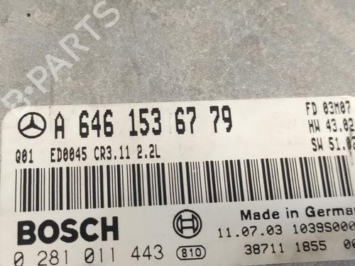 Engine control unit (ECU) MERCEDES-BENZ E-CLASS (W211) E 200 CDI (211.004) | BP13500116M57 