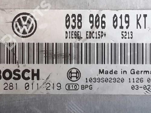 Engine control unit (ECU) SEAT IBIZA III (6L1) 1.9 TDI | BP4455033M57 