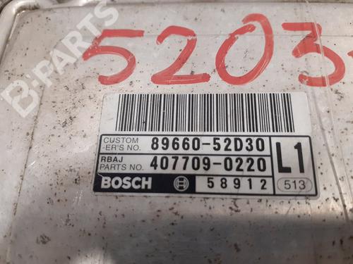 Engine control unit (ECU) TOYOTA YARIS (_P9_)  | BP8265799M57 