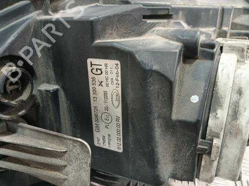 Right headlight OPEL CORSA C (X01) 1.4 Twinport (F08, F68) | BP34472382C29 - Image 5