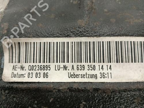 Rear differential MERCEDES-BENZ VITO / MIXTO Van (W639) 111 CDI (639.601, 639.603, 639.605) | BP30135726M24