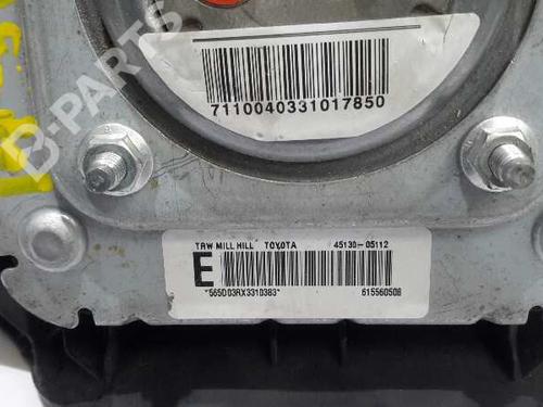Driver airbag TOYOTA AVENSIS Saloon (_T25_) 2.0 VVT-i (AZT250_, AZT250R) | BP917712C9 