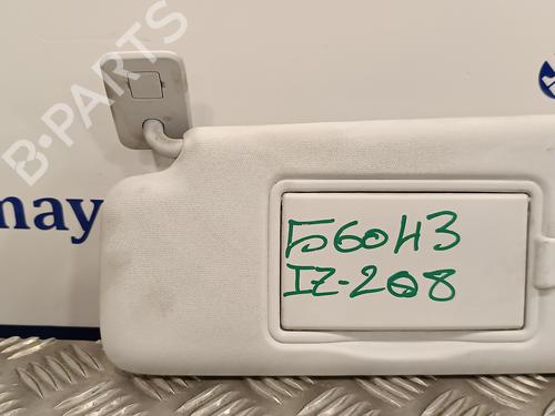 Left sun visor PEUGEOT 208 I (CA_, CC_) 1.6 BlueHDi 100 | BP16025396I1 
