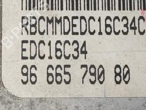 Engine control unit (ECU) PEUGEOT 206+ (2L_, 2M_)  | BP8923952M57 