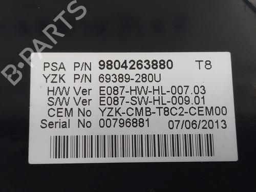 Instrument cluster PEUGEOT 5008 (0U_, 0E_)  | BP13236775C47 