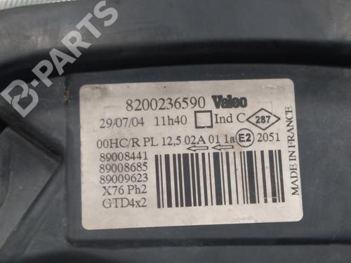 Left headlight RENAULT KANGOO (KC0/1_) 1.5 dCi | BP10912434C28 