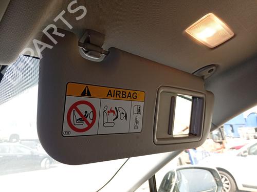 Used Right sun visor Right sun visor 37473876 37473876