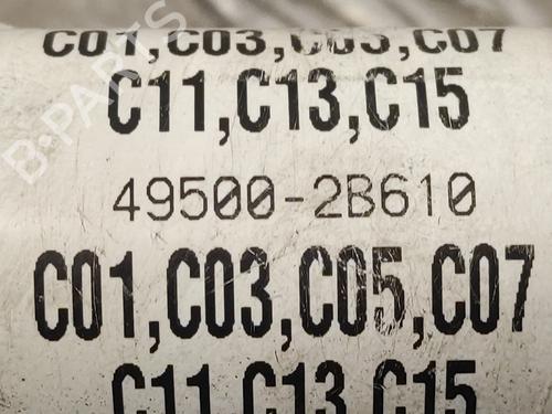 Right front driveshaft HYUNDAI SANTA FÉ II (CM) 2.2 CRDi GLS | BP9077513M39 