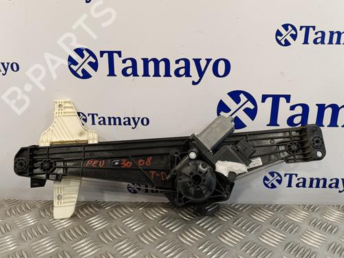 Used Rear right window mechanism PEUGEOT 3008 II SUV (MC_, MR_, MJ_, M4_) 1.6 BlueHDi 120 (120 hp) 17636002