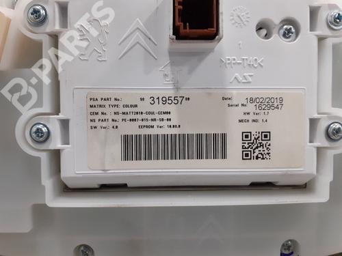 Instrument cluster PEUGEOT 2008 I (CU_) 1.5 BlueHDI 100 | BP9552362C47 