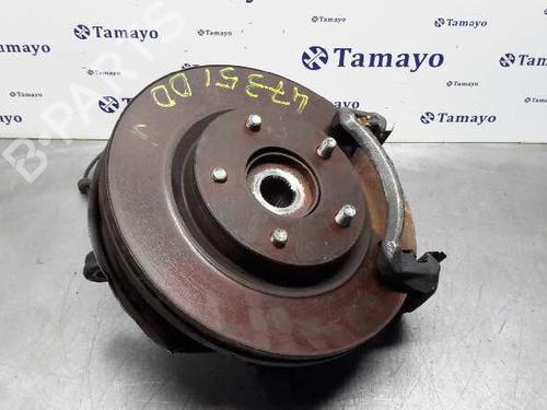 Right front steering knuckle NISSAN PULSAR Hatchback (C13) 1.2 DIG-T | BP6944783M26 