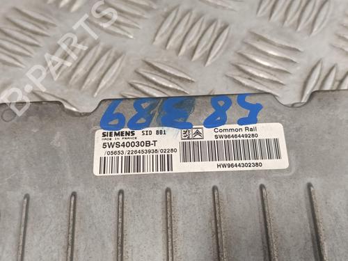 Engine control unit (ECU) PEUGEOT 307 (3A/C)  | BP23863736M57 