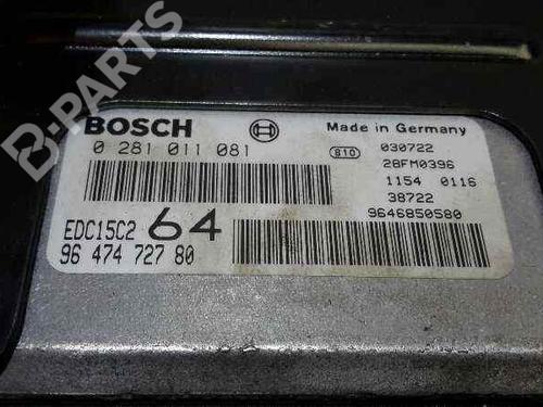 Engine control unit (ECU) PEUGEOT 307 SW (3H) 2.0 HDI 110 | BP5156527M57 