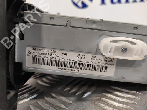 Radio MERCEDES-BENZ A-CLASS (W169)  | BP17744499E6 