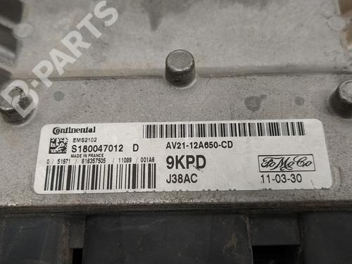 Engine control unit (ECU) FORD FIESTA VI (CB1, CCN)  | BP9718057M57 