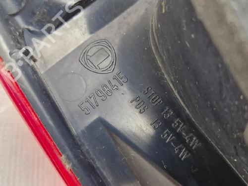 Right taillight LANCIA MUSA (350_) 1.3 D Multijet (350.AXM11, 350.AXM1A, 350.AXI1A) | BP30595602C35 