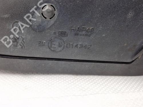 Right mirror PEUGEOT 207 (WA_, WC_) 1.6 16V | BP30346124C27 