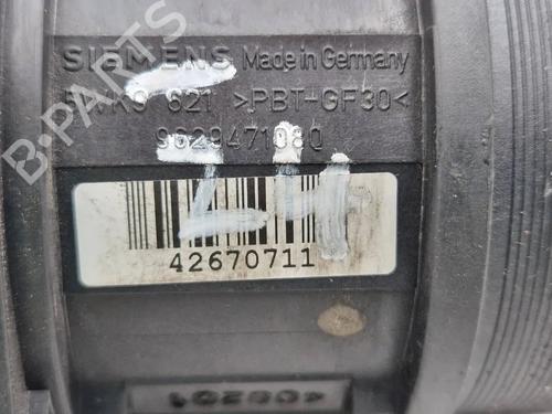 Mass air flow sensor PEUGEOT 307 Break (3E) 1.6 HDi 110 | BP30341910M95 - Image 7