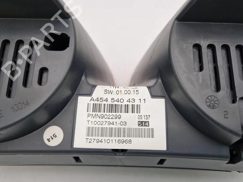 Instrument cluster SMART FORFOUR (454) 1.5 CDI (454.001) | BP30343865C47