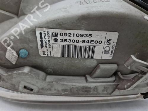 Left headlight OPEL AGILA A (H00) 1.0 (F68) | BP30341638C28 - Image 9