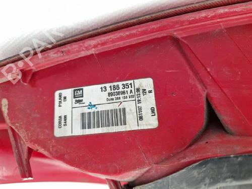 Right taillight OPEL CORSA D (S07) 1.0 (L08, L68) | BP30346572C35  - Image 8