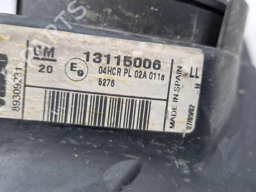 Left headlight OPEL CORSA C (X01) 1.0 (F08, F68) | BP30342302C28 