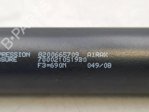 Tailgate lift support RENAULT MODUS / GRAND MODUS (F/JP0_) 1.5 dCi (FP0F, JP0F) | BP30342606C138 