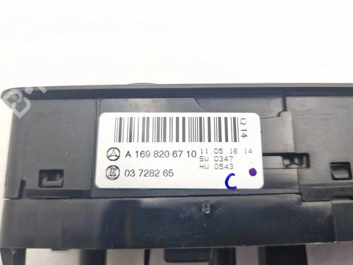 Left front window switch MERCEDES-BENZ A-CLASS (W169) A 170 (169.032, 169.332) | BP30348643I27