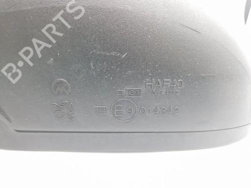 Left mirror PEUGEOT 207 (WA_, WC_) 1.6 16V | BP30343739C26