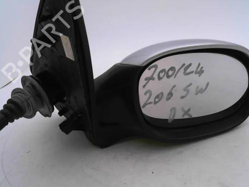 Used Right mirror PEUGEOT 206 SW (2E/K) 1.4 (75 hp) 30340964