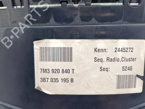 Instrument cluster VW SHARAN (7M8, 7M9, 7M6) 1.8 T 20V | BP30348927C47 