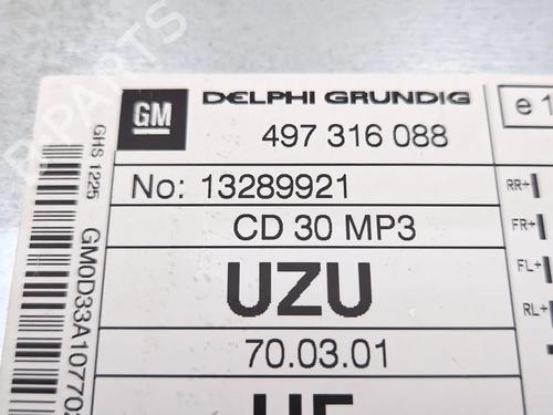 Radio OPEL CORSA D (S07) 1.0 (L08, L68) | BP30342454E6 - Image 10