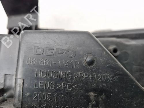 Right headlight FIAT PANDA (169_) 1.1 (169.AXA1A) | BP30341716C29 - Image 8