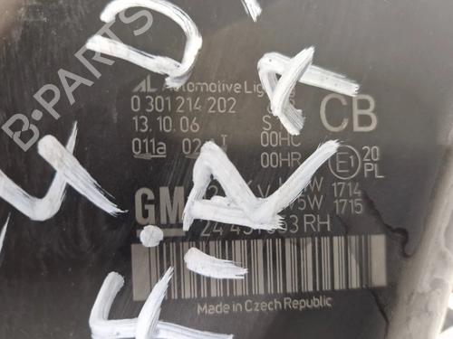 Right headlight OPEL ZAFIRA / ZAFIRA FAMILY B (A05) 1.6 (M75) | BP30341414C29